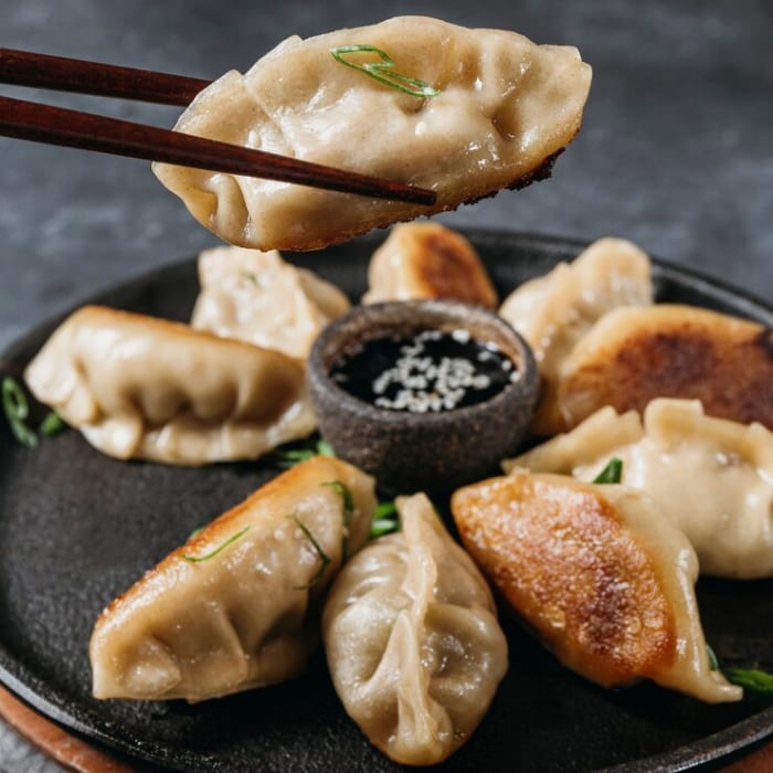 Gyoza.