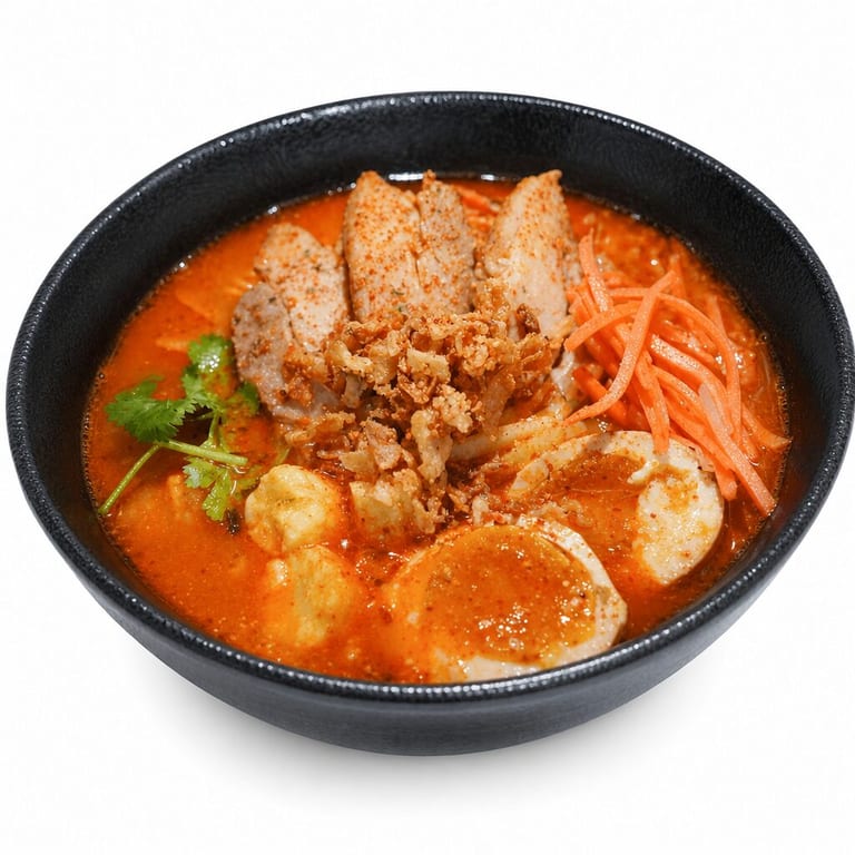 Savor our miso ramen