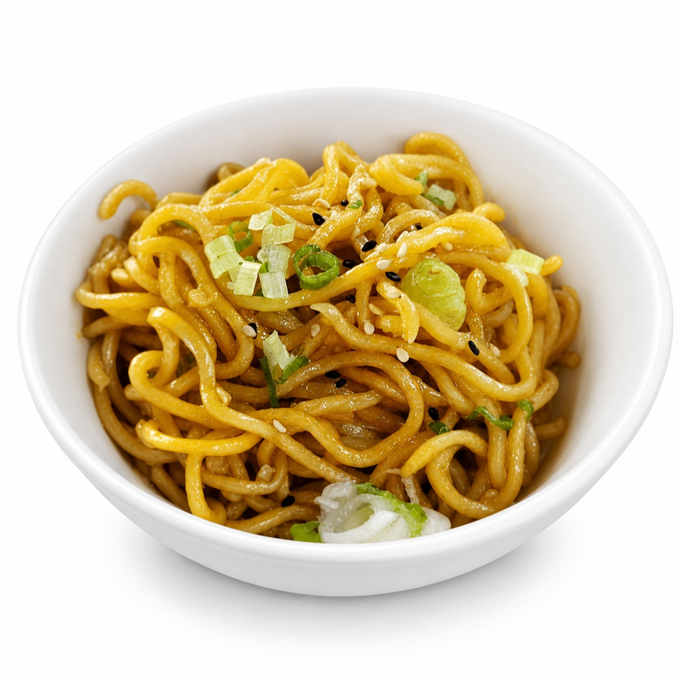 Delicious Garlic Noodles Await